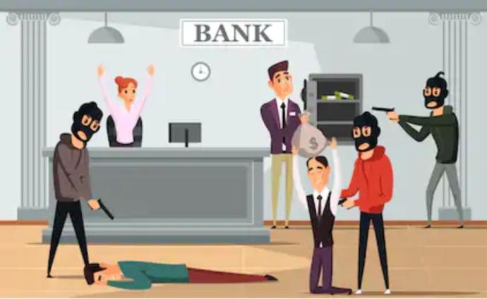 🤭 What if you were at a bank and robbers came in?