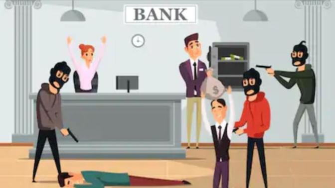 🤭 What if you were at a bank and robbers came in?