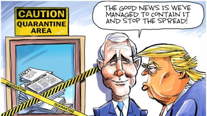 Could Covid-19 be Trump's end since people wanted him to be decisive and not dismissive of the danger?