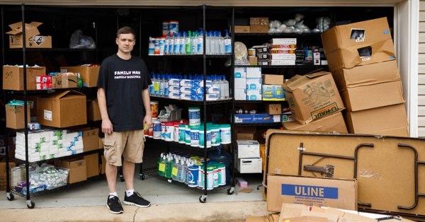What do you think about people stocking up on disinfectant supplies for personal profit?
