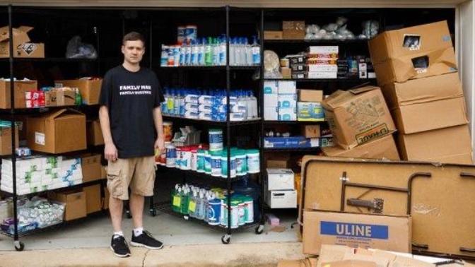 What do you think about people stocking up on disinfectant supplies for personal profit?