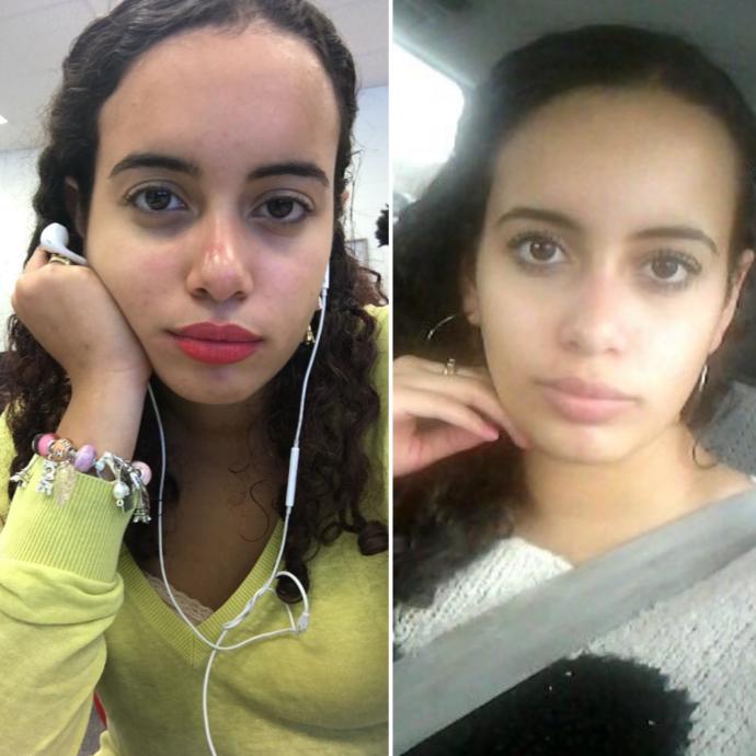 Which eyebrow style looks better on me?
