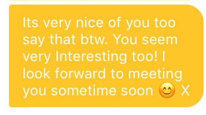 Does it sound like this guy is not interested?