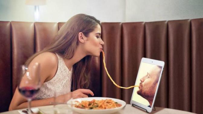 Do you think it's possible for a guy to stay with a woman without meeting in person or having sex for months?