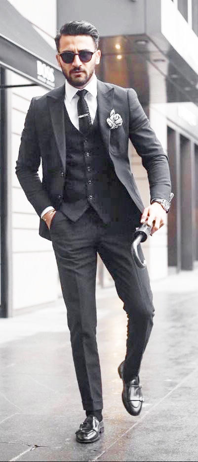 How do you feel about men in suits?