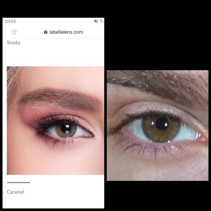 Am I blind or these contact lenses are pretty identical to my natural eye colour?