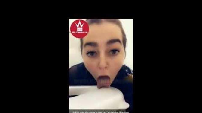 Girls licking toilet seat for online corona-virus challenge, thoughts?