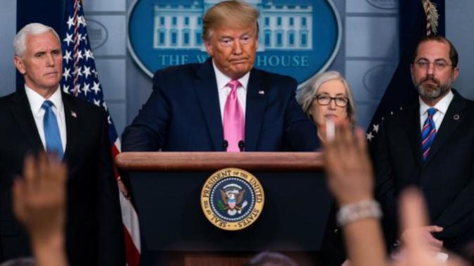 Trump pats himself on the back on a daily basis and gives himself a 10 out of 10 on this Corona Virus. Does he get a 10 out of 10?