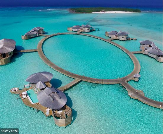 How much would you like to travel to this island in the Maldives?