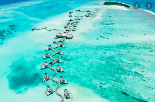 How much would you like to travel to this island in the Maldives?