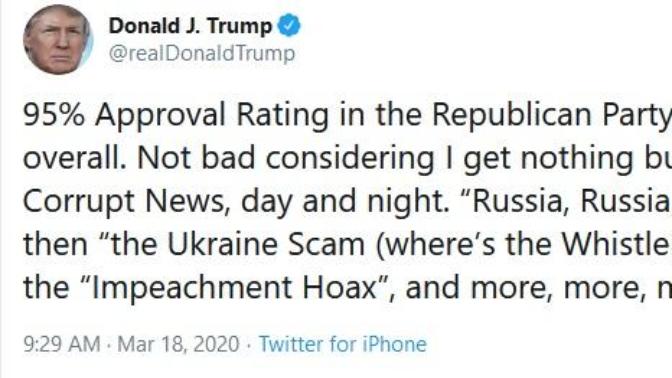 Does this show any self control or restraint or does his trained lemmings follow everything he says?