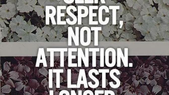 How can you tell a guy respects you?