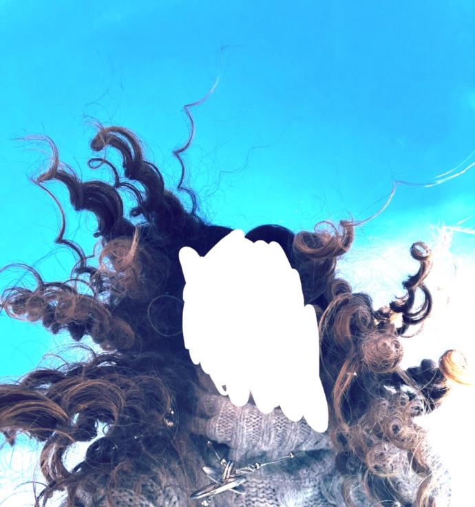 Re: “Curly dark blond ombré Hair” pics in sunlight (with a bit of nature😉) ?