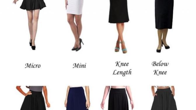 At what point is a skirt too long/too prudish/too old fashioned, and at what point does it start becoming too short / sl*tish / too attention seeking?