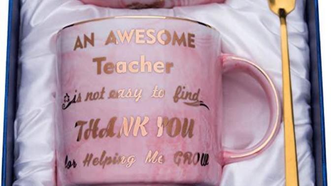 What is a good gift that I can give to a teacher to say Thank you but doesn’t cost a lot?