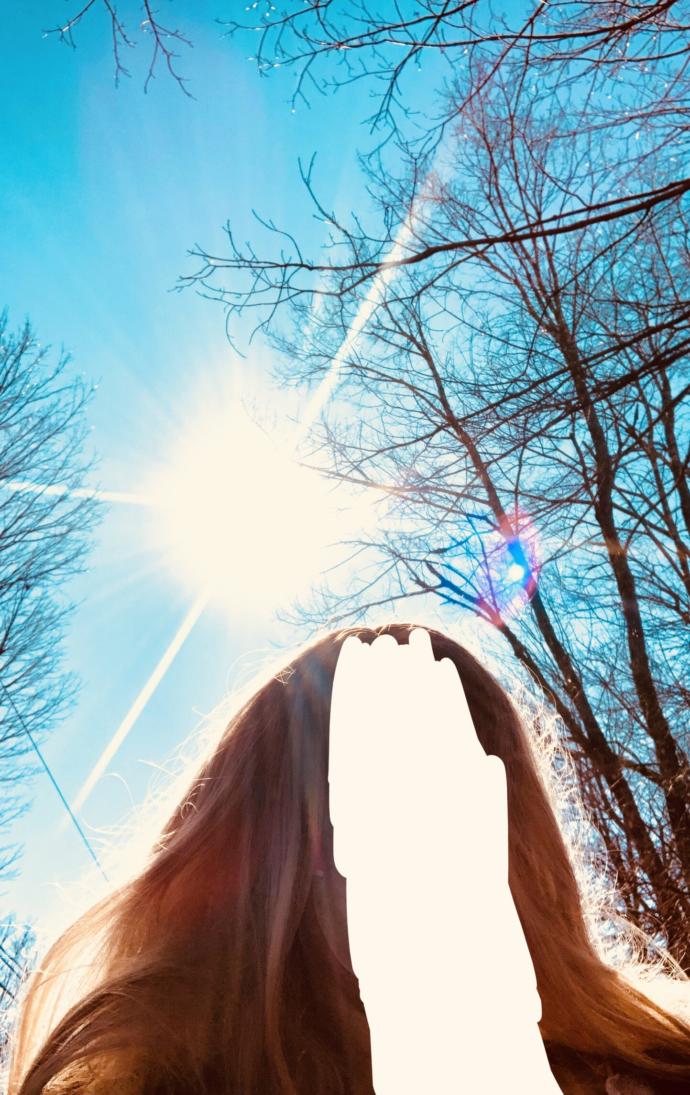 Mystery hair color 😛 Pics in sunlight {Yes. I waited the appointed 12-72 hours before touching the box 😌😉) ?