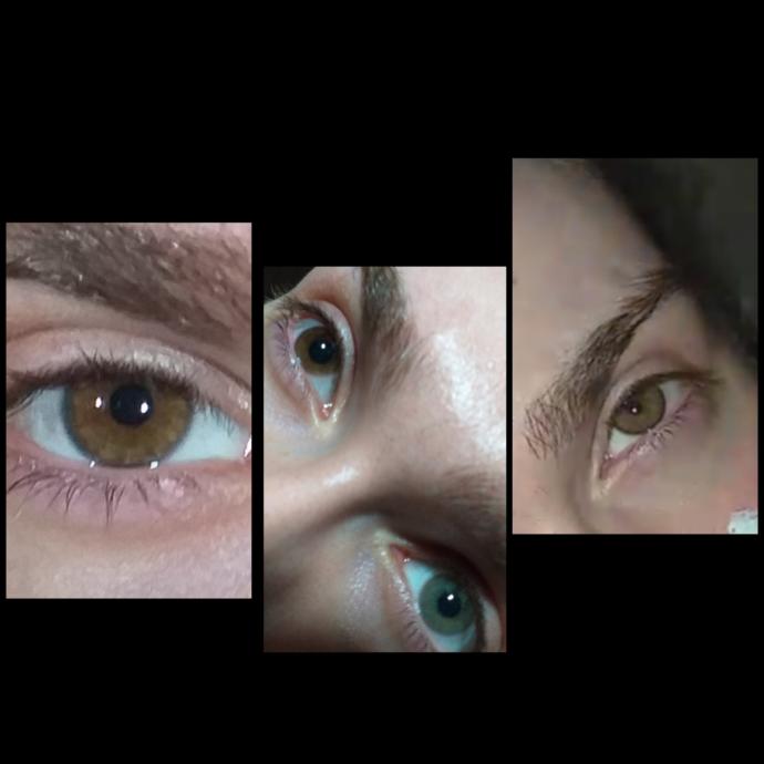 Which eye shadow colour goes best with light brown eyes?