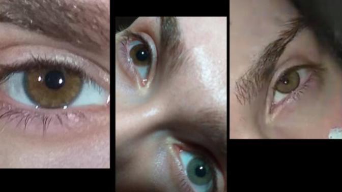 Which eye shadow colour goes best with light brown eyes?