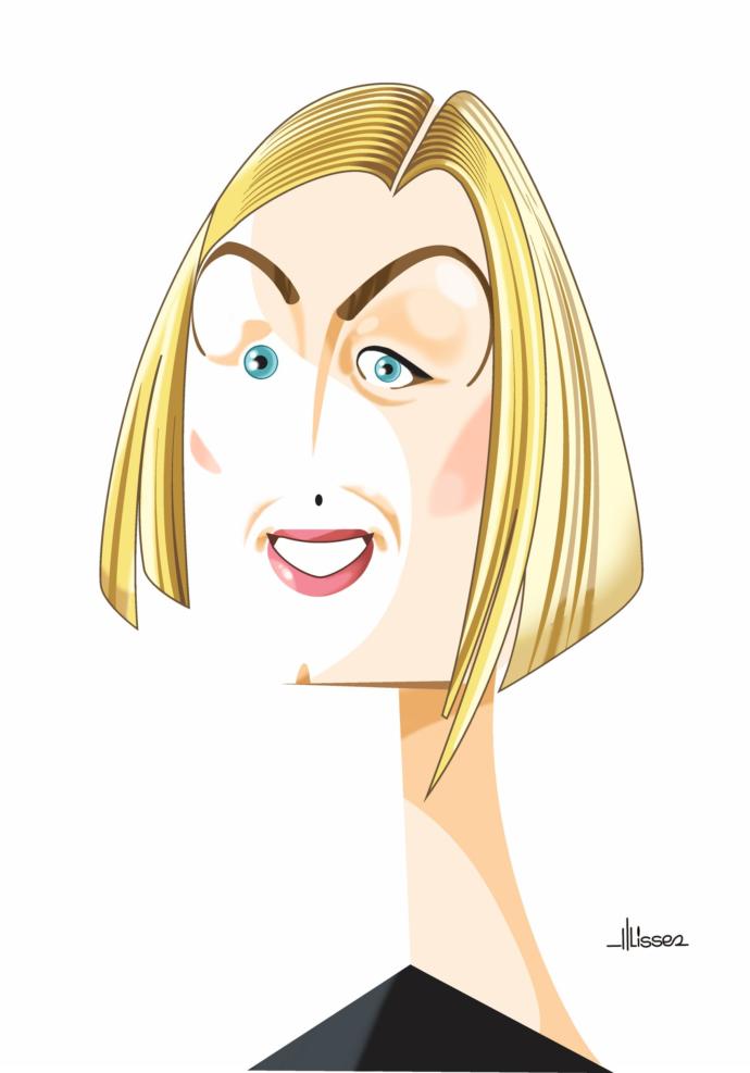 What do you think are some traits of a “drop-dead gorgeous” woman?
