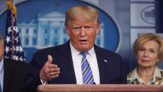 Do you think Trump's idea of opening the country back up in weeks, is a good thing?