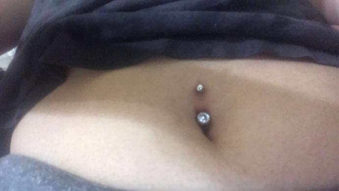 Is my belly button ring infected?