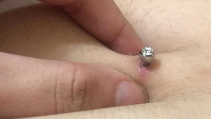Is my belly button ring infected?