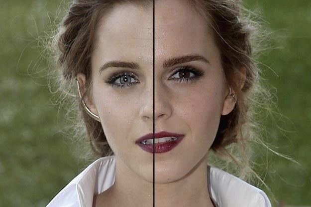 Does everyone look better with blue eyes?