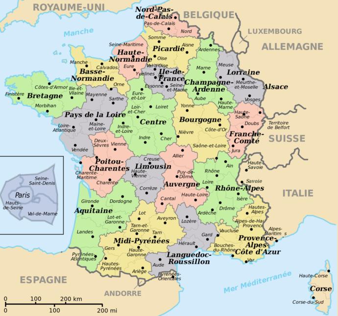 Is France a Northwestern European or a Southern European country?