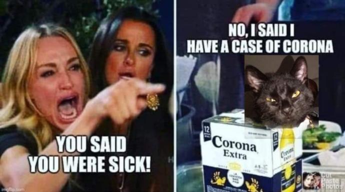 Even though this is a serious outbreak, we can still have some humor about the virus right?
