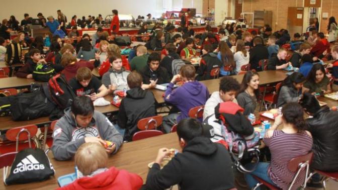 Did students self-segregate when you were in high school?