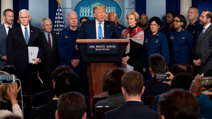 How do you think Trump is handling the COVID19 pandemic in the United States?