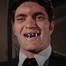 Richard Kiel as "Jaws" .