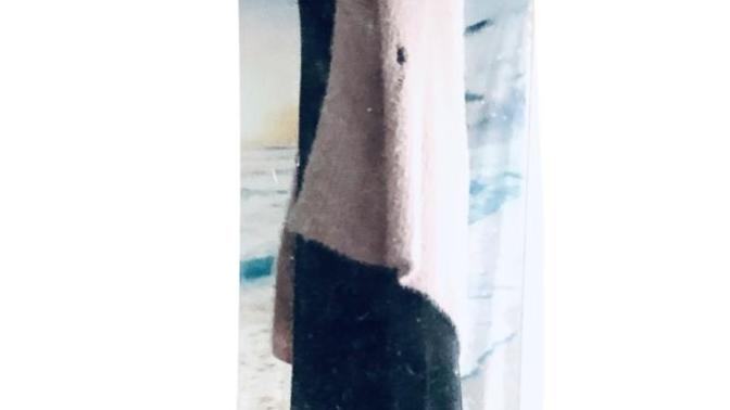Pink cardigan or grey bolero / With dress (🤨Dusty Mirror. I’m getting a shipment of vinegar tonight. Clean soon.. Not much help now , I know 🤷‍♀️)?
