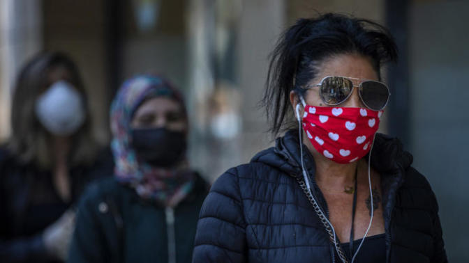 Are you planning to start covering your face now when you go out in public?