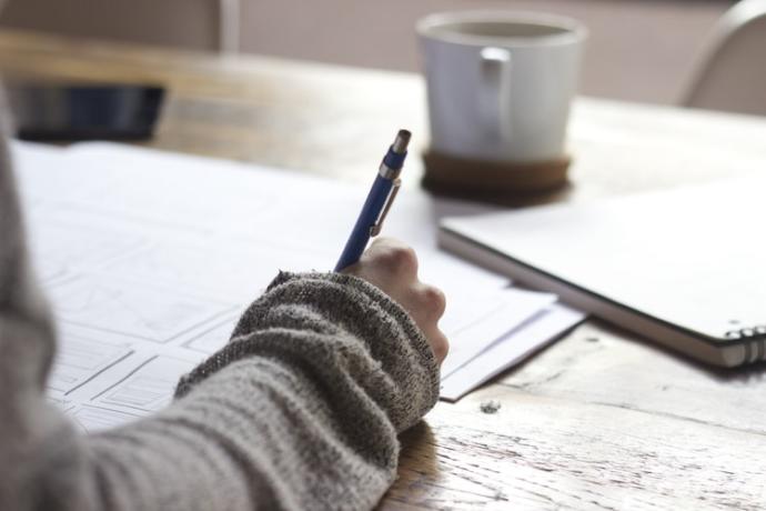 Whats the last thing you wrote down?