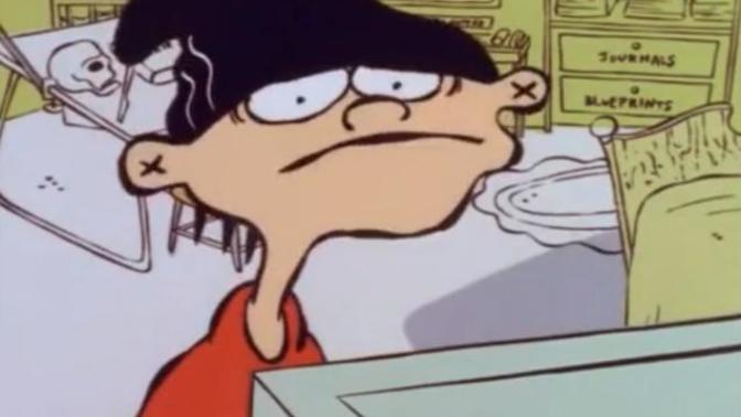 Whats underneath Double D's hat?