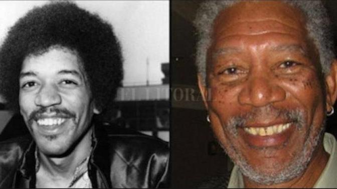 Ok Moment of Truth Are Jimi Hendrix and Morgan Freeman the same person? Your thoughts?