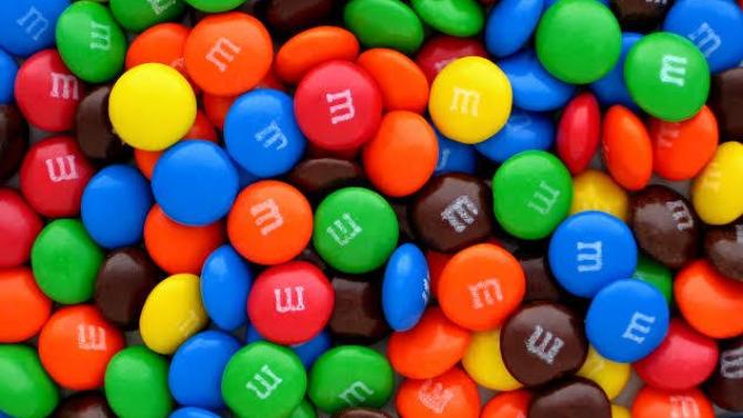Do you think you can taste the different colour M&M's?