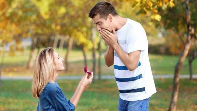 Ladies would you propose marriage to a man that you love? Guys, would you be okay being proposed to or do you think its the man's job?