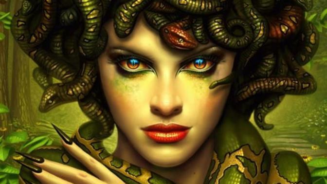 Is the mythology of Medusa genuine Goddess worship, or really ancient man's anger and rage against the female species?