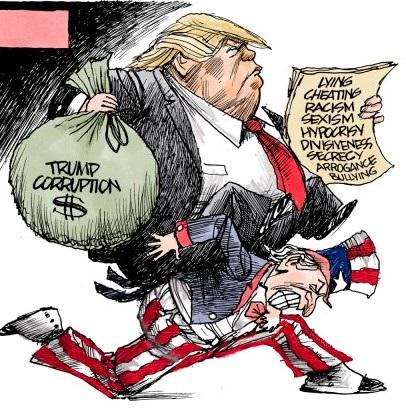 Why didnt Trump reduce any of the national debt when the economy was good for over three years?