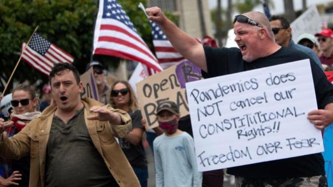 Why are Trump supporters ignorant of the fact that state and local governments can force citizens into quarantine?