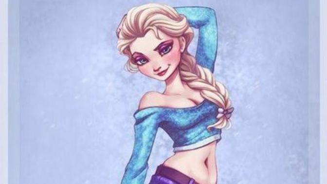 What do you think of these pinup Elsa images?