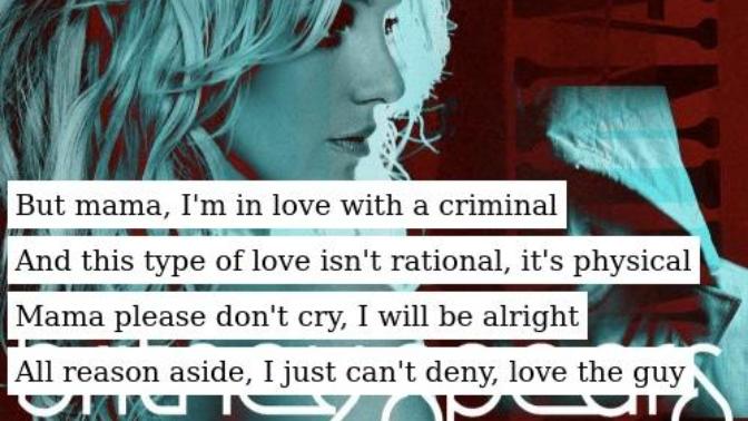 Have you ever been in love with a criminal?