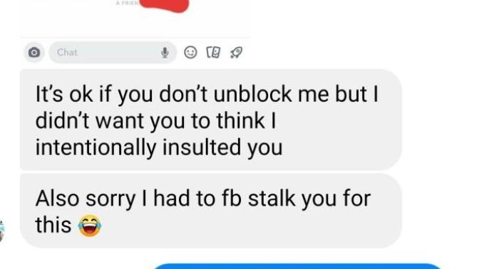 Why did he do this just to apologize?