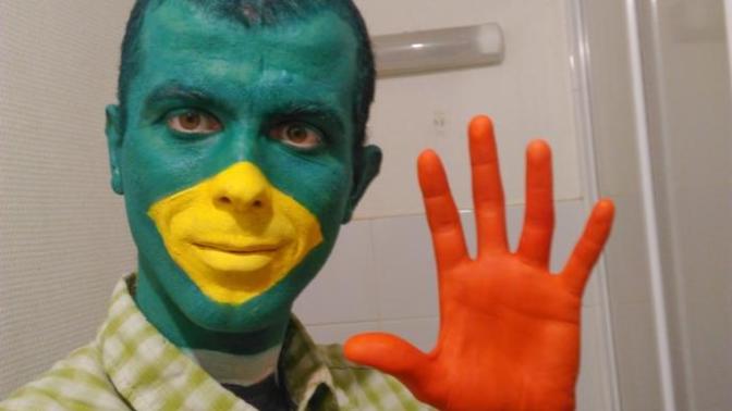 I painted myself as a colvert duck for fun. 😁🦆 Do you like it?