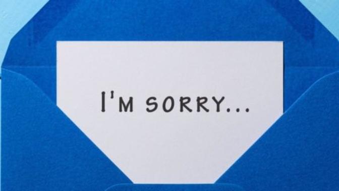 Is it cringe worthy to try to keep apologizing years later even if you both cared about each other and know it was a complete misunderstanding?