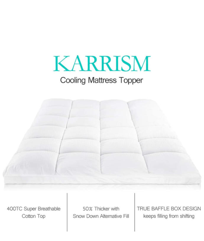 Buying a new mattress or pillow topper?