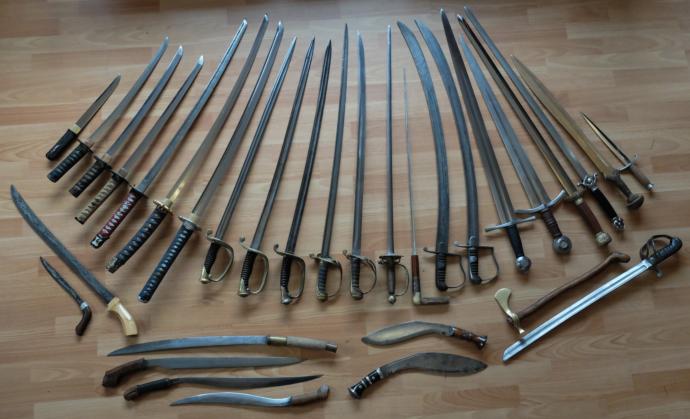 Is it weird to own a lot of swords (and other weapons) and dont know how to use them?