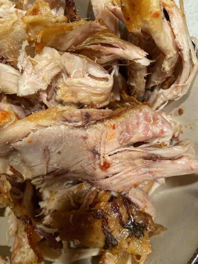 Undercook chicken?